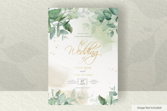 Arrangement Eucalyptus Wedding Cards: A Designer's Guide