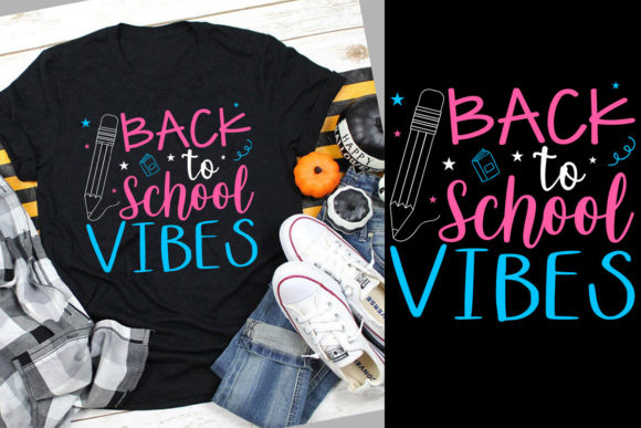 Back to School Vibes T-Shirt Design: Capture the Season