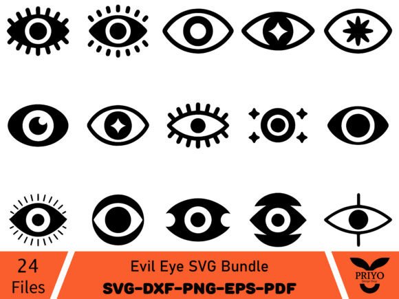 Evil Eye SVG Bundle: A Symbolic Asset for Modern Designers