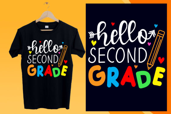Hello Second Grade Back to School: The Ultimate Design Asset