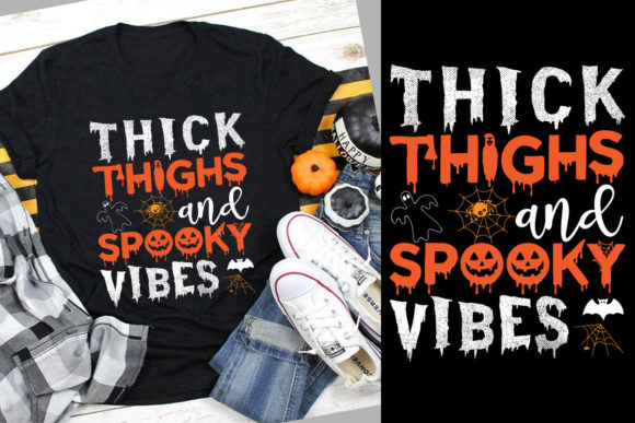 Spooky Season Design: Halloween T-Shirt & SVG Assets