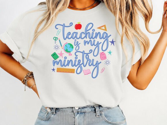 Teaching Ministry T-Shirt Design: Celebrate Educators in Style